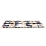 vidaXL Sommier à lattes Marron 140 x 190 cm Bois de hêtre massif