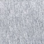 vidaXL Tapis d'escalier 10 pièces 65 x 24 x 4 cm Gris clair Demi-rond Grand