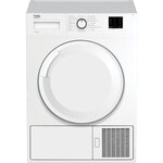 Seche-linge a condensation beko - slc09w2 - 9 kg - classe b - tambour aquawave - blanc