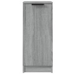 vidaXL Buffets 2 Pièces Sonoma gris 30x30x70 cm Bois d'ingénierie