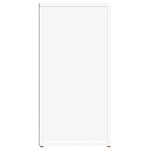 vidaXL Buffet Blanc 100x30x59 5 cm Bois d'ingénierie