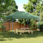 vidaXL Tente de fête Vert 279 x 410 x 315 cm Tissu Oxford