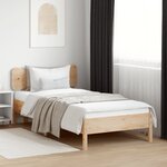 vidaXL Tête de lit 75 cm bois massif de pin