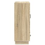 vidaXL Buffet Chêne Sonoma 66 x 34 5 x 92 cm Bois d'ingénierie