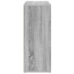 vidaXL Buffet Sonoma gris 60x30x75 cm Bois d'ingénierie