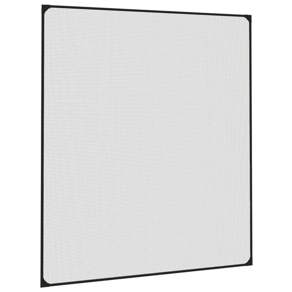 vidaXL Moustiquaire magnétique pour fenêtres anthracite 130x150 cm
