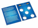 Cartelette collector leuchtturm pour les 5 pièces de 2 euro allemandes "100ème anniversaire de la naissance de helmut schmidt" (357316)