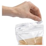 Sachet plastique zip transparent à soudures étanches 7 5x12 cm (lot de 250)