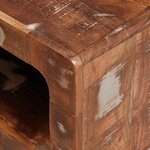 vidaXL Tables d'appoint Multicolore bois de récupération massif