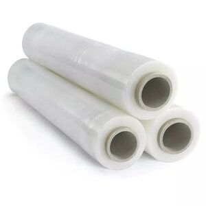 Film étirable manuel transparent – (Carton de 6 bobines) 17µ 450 mm x 270 m – Bulteau Systems
