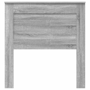 vidaXL Tête de lit Gris Sonoma 90 cm Bois d'ingénierie