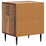 vidaXL Cabinet de chevet Bois ancien 43 x 34 5 x 50 cm