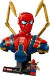LEGO Marvel - Buste d'Iron Spider-Man - Set de Construction 76326 pour Adultes