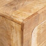 vidaXL Tables d'appoint Marron 40 x 32 x 46 cm bois de manguier massif