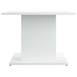 vidaXL Table basse blanc 55 5x55 5x40 cm bois d'ingénierie