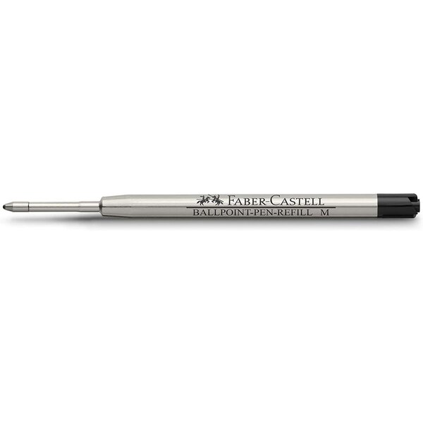 Recharge pour Stylo à bille pointe Moyenne grande contenance noir x 10 FABER-CASTELL