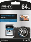 Carte mémoire Secure Digital (SD) PNY Performance 64Go Class 10 UHS-I