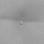 vidaXL Coussin de Dos Gris nuage 60 x 24 x 50 cm tissu