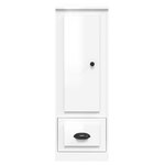 vidaXL Buffet haut blanc brillant 36x35 5x103 5 cm bois d'ingénierie