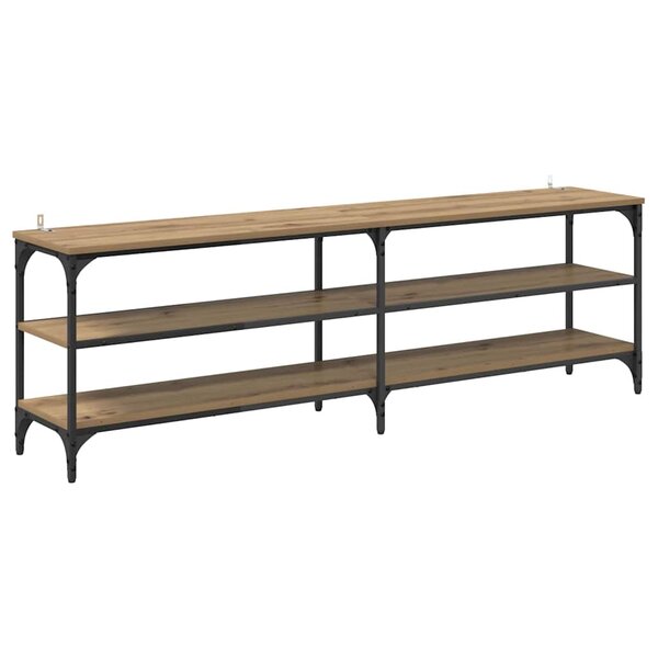 vidaXL Meuble TV Chêne artisanal 160 x 30 x 50 cm