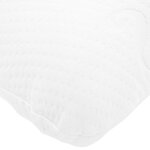 vidaXL Coussin de sommeil Uni Blanc 70 x 36 x 13 cm