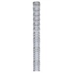vidaXL Clôture de jardin Acier galvanisé 50x1 6 m Argenté