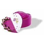 Lot de 12 boîtes cadeau 'coeur' empilables  tailles/couleurs assorties folia