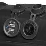 ProPlus Bac à batterie avec USB et voltmètre 35x18x20 cm