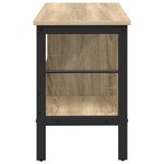 vidaXL Étagère Chêne Sonoma 82 x 32 x 47 cm Bois d'ingénierie