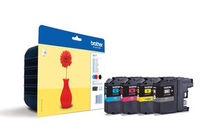 Brother cartouche lc-121 - noir  magenta  cyan  jaune