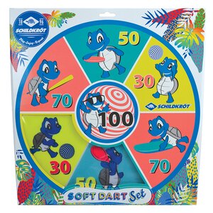Schildkröt 970148 - Jeu de fléchettes souples  cible velcro avec 2 x 3 boules