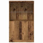 vidaXL Buffet Marron 60 x 37 x 100 cm Bois d'ingénierie