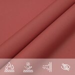 vidaXL Voile de parasol tissu oxford rectangulaire 3x4 m terre cuite