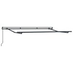 vidaXL Cadre de auvent Anthracite 3.5 x 2 m Métal