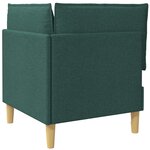 vidaXL Sofa avec rangement Tissu