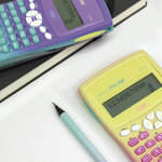 Calculatrice scientifique M240 Sunset rose