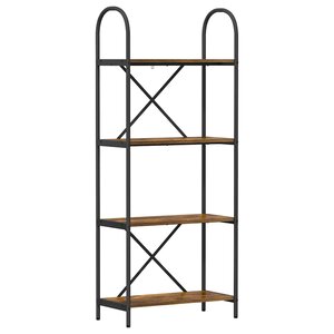 vidaXL Étagère Chêne fumé 60 x 30 x 146 cm Bois d'ingénierie