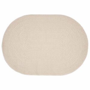 vidaXL Tapis ZIZUR Crème 170 x 120 cm Polypropylène