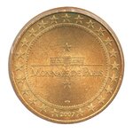 Mini médaille monnaie de paris 2007 - moulin à papier vallis clausa