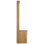 vidaXL Portemanteau SANDNES 45x40x159 5 cm bois massif pin