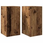 vidaXL Meubles TV 2 Pièces vieux bois 30 5x30x60 cm bois d'ingénierie