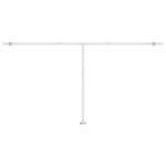 vidaXL Auvent automatique sur pied 600x300 cm Jaune/Blanc