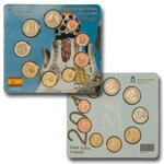 Coffret série euro BU Espagne 2014 (parc Güell  par Gaudí)