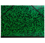 Carton à dessin Annonay avec élastiques 26x33cm A4 maxi vert EXACOMPTA