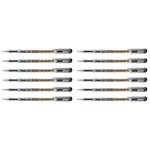 Stylo roller encre gel BN15 0 8 mm Spécial Textile Noir x 12 PENTEL