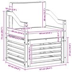 vidaXL Canapé d’extérieur Polyester Blanc et anthracite