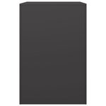 vidaXL Portant de bois de chauffage noir 60x40x60 cm acier