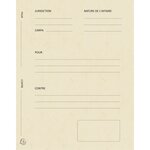 Paquet De 25 Dossiers De Plaidoirie Pour/contre Carte Lustrée 25x32cm - Couleurs Assorties - X 5 - Exacompta