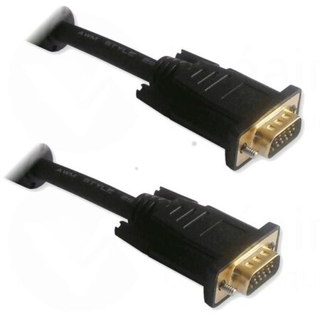 LINEAIRE Câble VGA mâle / mâle - Connecteurs dorés - 20m