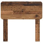 vidaXL Tête de lit Bois Ancien 75 cm Bois d'ingénierie